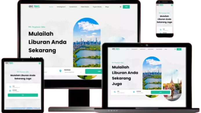 Desain Menarik Untuk Website Travel dan Wisata