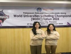 Jennifer dan Rachel: Mahasiswa BINUS UNIVERSITY Raih Penghargaan di The World Universities Debating Championships 2025, Harumkan Nama Indonesia