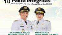 Inilah 10 Pakta Integritas Untuk Wujudkan Cilacap Bercahaya, Maju dan Besar