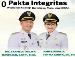 Inilah 10 Pakta Integritas Untuk Wujudkan Cilacap Bercahaya, Maju dan Besar