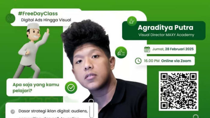 MAXY Academy Ajak Generasi Muda Belajar Digital Ads dan Desain Visual Gratis