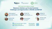 Webinar Registration Open: “Myanmar’s Bottom-Up Circular Economy: Challenges and Opportunities in REUSE and REPAIR”