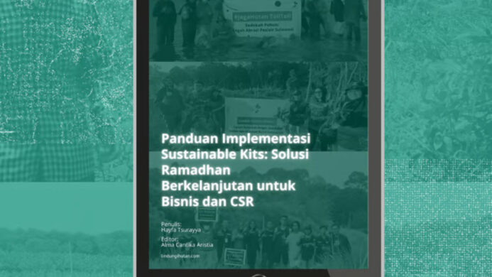 LindungiHutan Rilis Ebook Ramadan Berkelanjutan