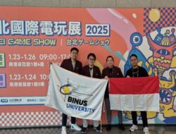 Mahasiswa Game Application and Technology Program BINUS UNIVERSITY: Satu-satunya Universitas di Indonesia yang Masuk Nominasi Best Student Game di Taipei Game Show 2025