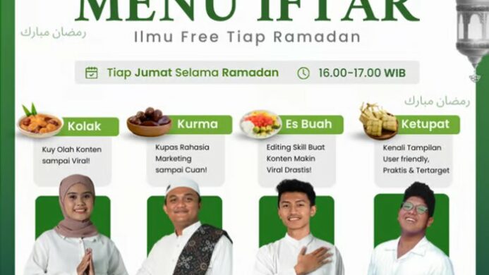 Acara MENU IFTAR (Ilmu Free Tiap Ramadhan) MAXY Academy