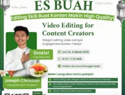 MAXY Academy Dorong Kreator Konten Kuasai Editing Video Lewat Workshop Interaktif Gratis