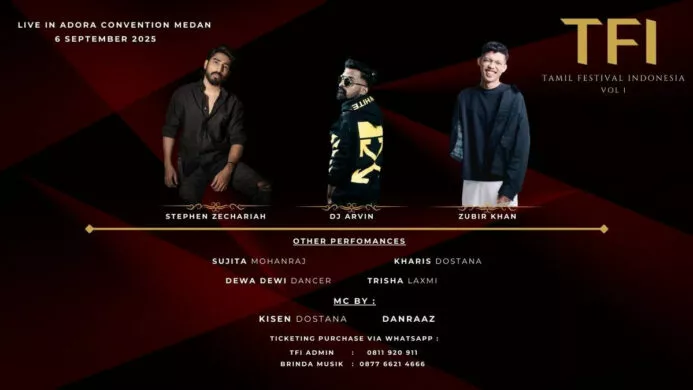 Konser Musik Tamil Terbesar di Indonesia
