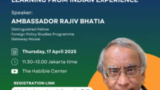 Kedubes India dan The Habibie Center Selenggarakan Diskusi Meja Bundar: Hadirkan Tokoh Diplomasi India, Dubes Rajiv Bhatia