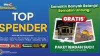 Program Top Spender Mitra10 Hadirkan Hadiah Paket Ibadah Suci untuk Pelanggan Setia