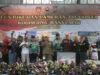 Penyerahan tali asih dalam acara fun bike dan pameran alutsista Minggu 20 April 2025 (Foto istimewa)