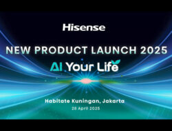 Hisense Usung Line-Up Produk 2025, Aplikasikan AI ke Era Baru Lewat AI Your Life