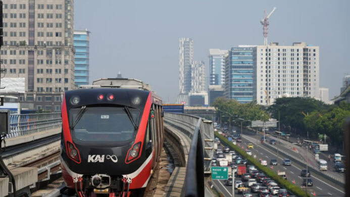 LRT Jabodebek Tembus 104 468 Pengguna