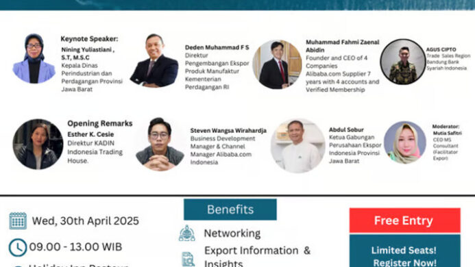 KADIN Indonesia Trading House Perdana Gelar Exporter Meet Up 2025