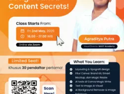 MAXY Academy Sukses Gelar Free Day Class: Bongkar Rahasia Desain Konten Estetik dengan Canva dan AI