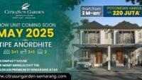Coming Soon ! CitraSun Garden Semarang akan luncurkan New Show Unit Tipe Anordhite!