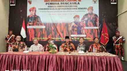 Sukses Gelar Muscab Ke III, Ini Arahan Ketua Pemuda Pancasila Kabupaten Cilacap