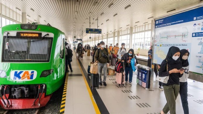 Potret Kereta Bandara