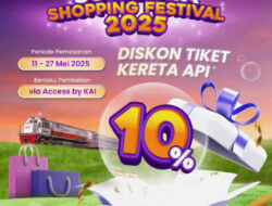 Diskon 10% Tiket KA! Spesial Surabaya Shopping Festival 2025 di Access by KAI