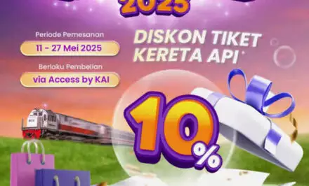 Diskon 10% Tiket KA! Spesial Surabaya Shopping Festival 2025 di Access by KAI