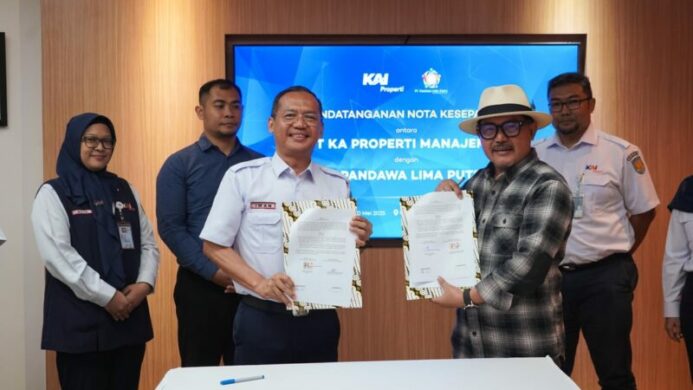 KAI Properti bersama PT Pandawa Lima Putra