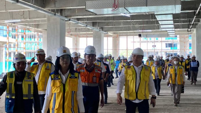 Pembangunan Gedung Wing 2 Kementerian PUPR di IKN