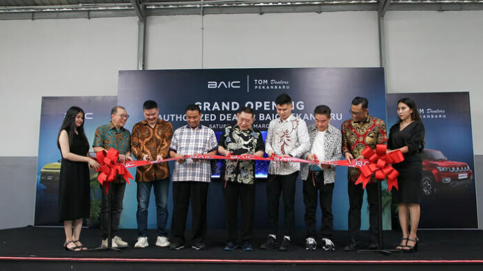Grand Opening Showroom BAIC di Pekanbaru