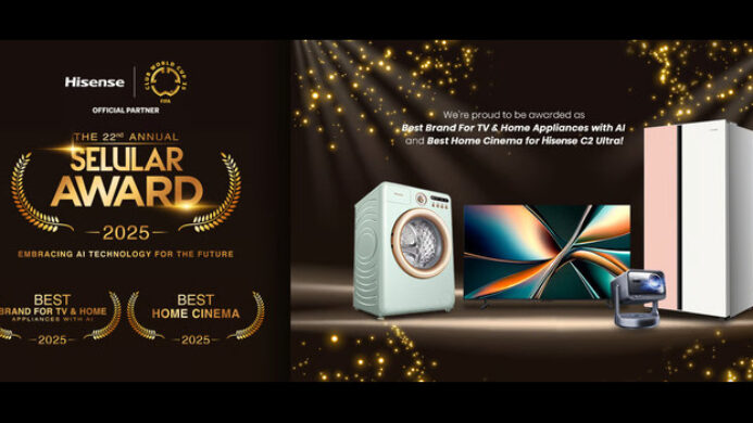 Hisense Memenangkan Dua Penghargaan di Ajang Bergengsi Selular Award 2025
