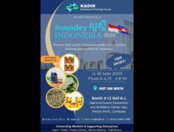Partisipasi Kadin Indonesia Trading House Dalam Event “Sousdey Indonesia 2025” Di Kamboja