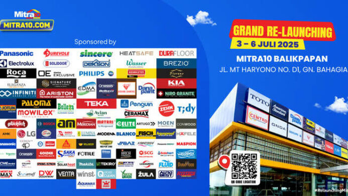 Mitra10 Balikpapan Hadir Lebih Luas, Lengkap, dan Nyaman: Dukung Renovasi Rumah dengan Promo Heboh!