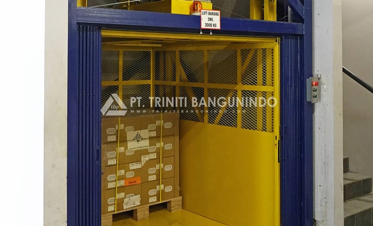 Inovasi Cargo Lift Terkini dari Triniti Bangunindo Perkasa PT Triniti Bangunindo