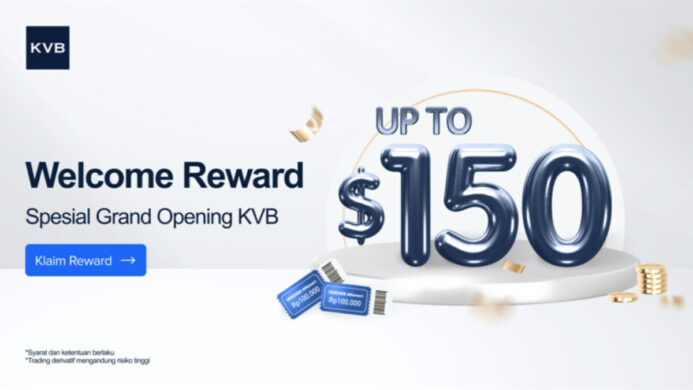 Welcome Reward KVB Indonesia Reward Spesial untuk Trader Baru