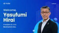 RevComm Tunjuk Mantan VP Rakuten, Yasufumi Hirai, sebagai President & COO