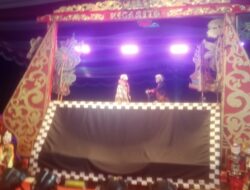 Gelar Seni Budaya, Pemdes Rawajaya Tampilkan Hiburan Wayang Golek
