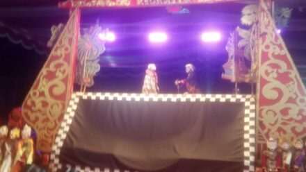Gelar Seni Budaya, Pemdes Rawajaya Tampilkan Hiburan Wayang Golek
