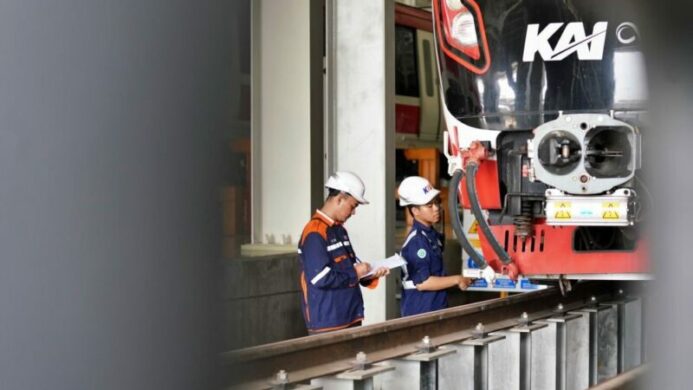 Perawatan LRT Jabodebek