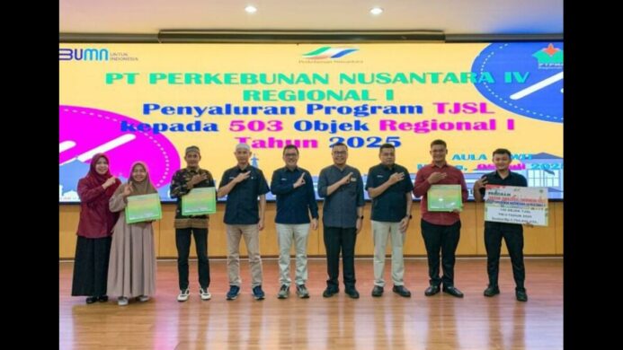 Kinerja TJSL Semester I 2025 Holding Perkebunan Nusantara Perkuat Komitmen Sosial Melalui PTPN IV PalmCo