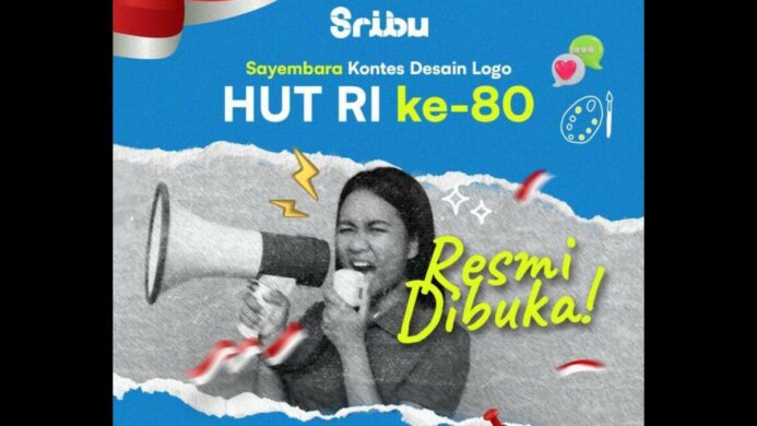 Logo HUT RI ke 80 Belum Kunjung Rilis Sribu Resmi Gelar Sayembara Desain Logo Terbuka