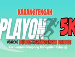 Playon 5K Karangtengah Digelar Agustus 2025