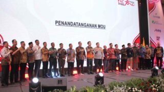 Dorong Kemandirian Ekonomi Lokal, KAI Logistik dan Pemkot Serang Teken MoU Kemitraan Koperasi Merah Putih