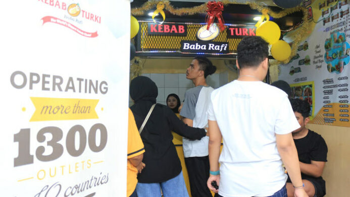 Outlet Baru Kebab Turki Baba Rafi di Tangerang Selatan