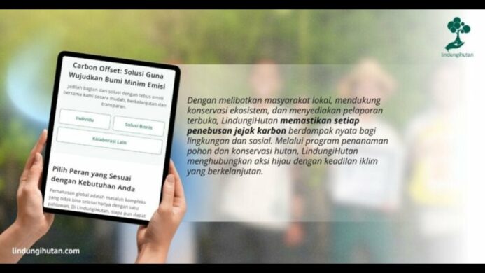 LindungiHutan Dorong Perdagangan Karbon yang Inklusif dan Transparan Lewat Solusi Offset Karbon Berbasis Alam