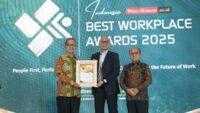 Komitmen Wujudkan Lingkungan Kerja Sehat, KAI Logistik Raih Indonesia Best Workplace Awards 2025