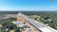 Interchange Ness Muara Jambi Hampir Rampung, Waktu Tempuh ke Kota Jambi Cepat