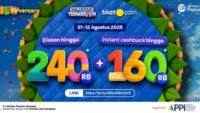 Terbang Hemat Rayakan Anniversary Tiket.com Bareng Akulaku Paylater!