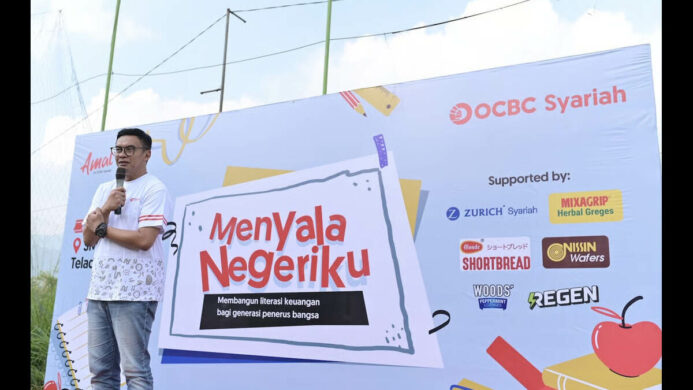 OCBC Syariah Hadirkan Program AMAL meNYALA NEGERIKU untuk Tingkatkan Literasi Siswa dan Kualitas Fasilitas Pendidikan di Cianjur