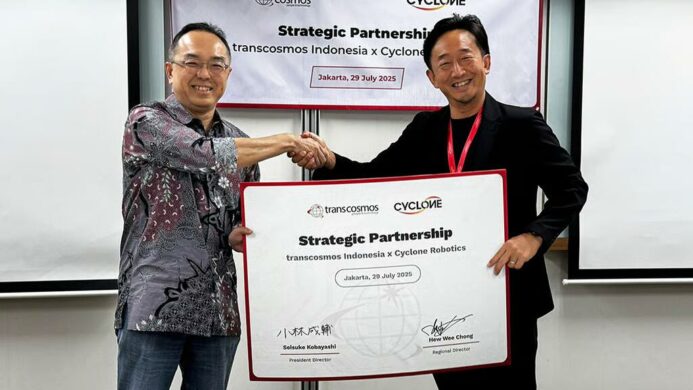 transcosmos Indonesia dan Cyclone Robotics Jalin Kemitraan Strategis untuk Tingkatkan Layanan BPO Berbasis RPA