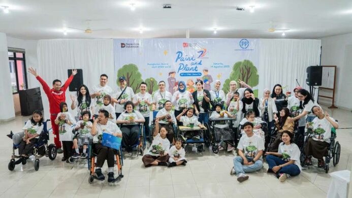 PTPP Gelar Program CSR “Paint Plant” Bersama YPAC Jakarta Peduli Lingkungan & Dukung Pendidikan Inklusif