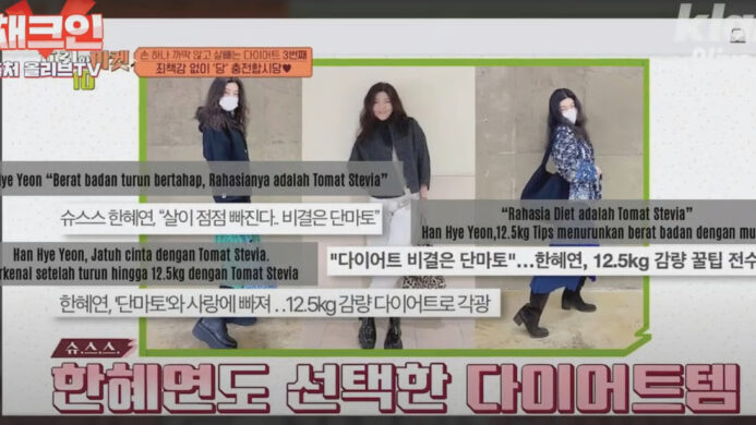 Camilan Sehat Selebriti Korea