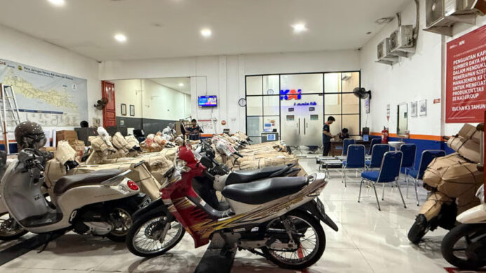 KAI Logistik Suskes Kirim 43 Ribu Motor