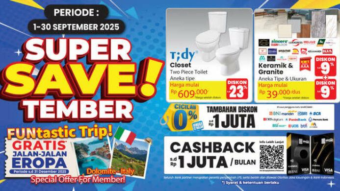 Mitra10 Hadirkan Diskon Besar-Besaran di Bulan September